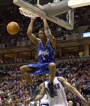 T-Mac With A 2 Handed Throwdown