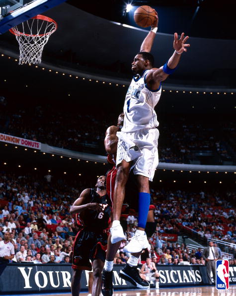 McGrady Floats To The Hoop For A Dunk